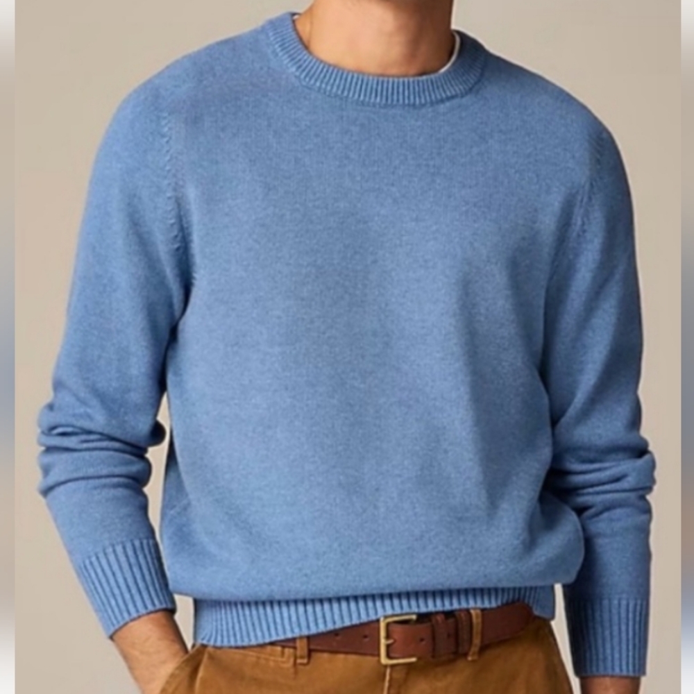 Supersoft Lambswool-blend Crewneck Sweater